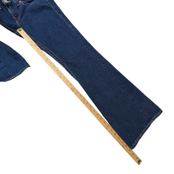 True Religion Joey Bootcut Jeans Women 32 Made in USA Flap Pocket Low Rise 32x33 - Picture 10 of 13